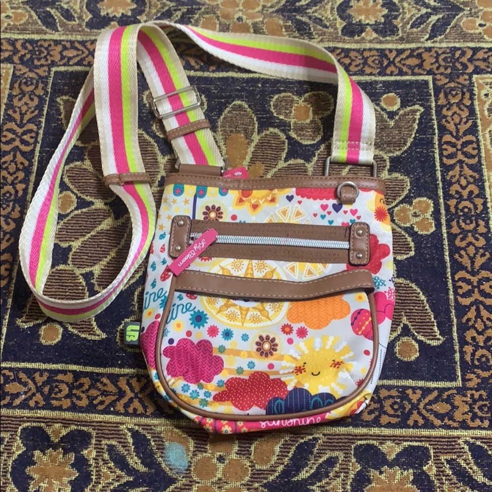 colored cross body bag